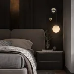 Бра Arte Milano Neapolis-73808 274307/1B BK/GD от ImperiumLoft