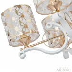 Подвесная люстра Arte Milano Florentia-3097 303097/5 Wh/Gd Подвесная люстра Arte Milano Florentia-3097 303097/5 Wh/Gd