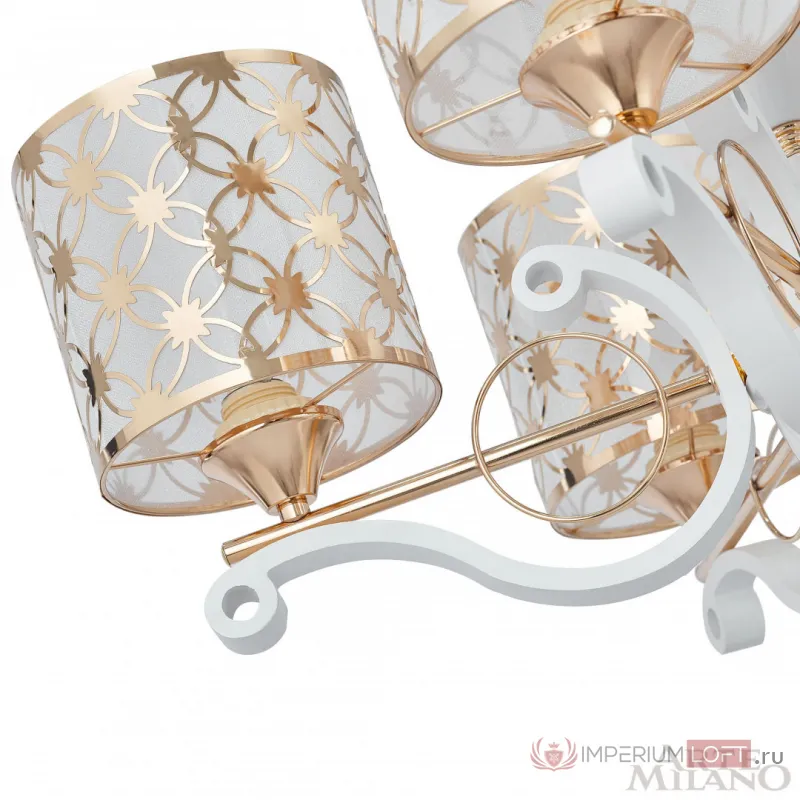 Люстра подвесная Arte Milano Florentia-3097 303097/5 Wh/Gd от ImperiumLoft