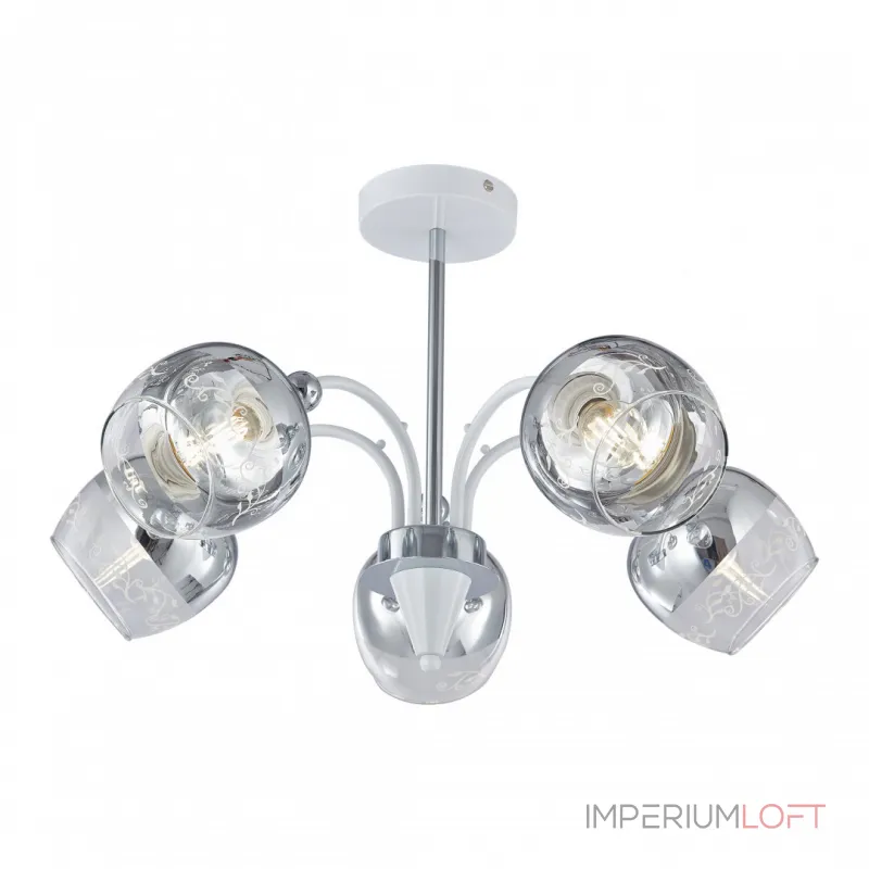Люстра на штанге Arte Milano Napoli-326008 326008/5A WH+CR