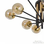 Потолочная люстра Arte Milano Neapolis-73708 273708/10 BK/GD