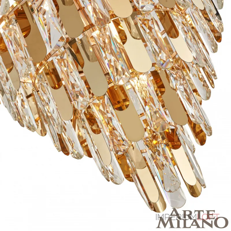 Подвесная люстра Arte Milano AM-99486 25388.D600.H520.E14.11 G Подвесная люстра Arte Milano AM-99486 25388.D600.H520.E14.11 G