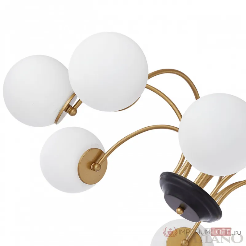 Люстра Arte Milano AM-Napoli 312066/D940/8 BS/BK от ImperiumLoft