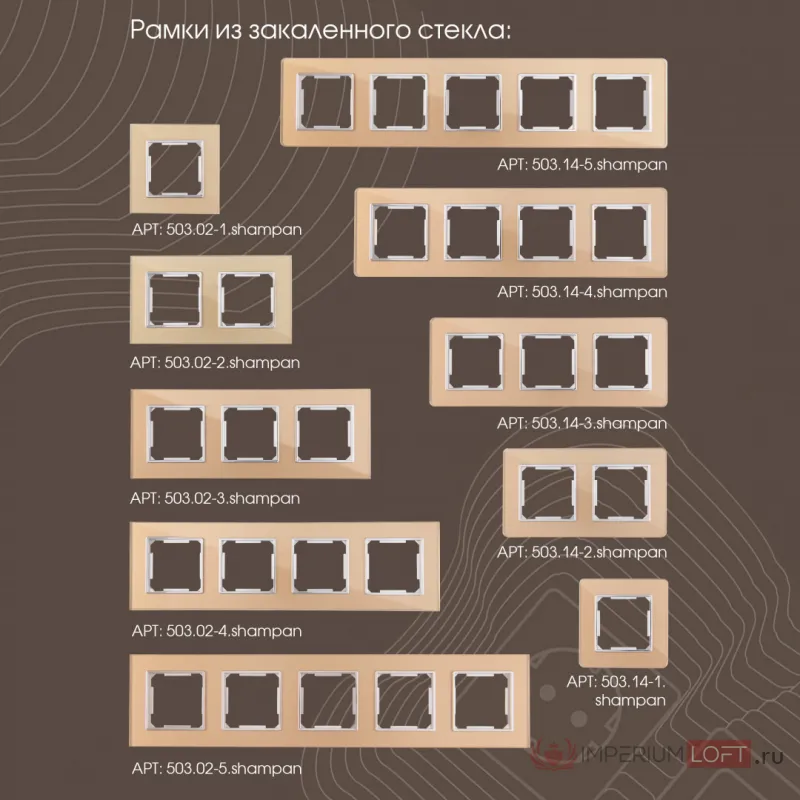 Вывод кабеля 203.49-1.shampan от ImperiumLoft