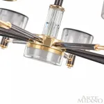 Подвесная люстра Arte Milano Neapolis-76210 276210/8 BK/GD