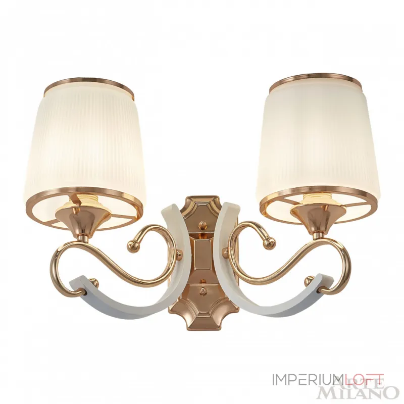 Бра Arte Milano Florentia-3857 303857/2W Wh/Gd