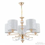 Люстра подвесная Arte Milano Florentia-2097 302097/5 Wh/Gd от ImperiumLoft
