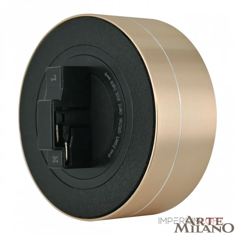 Трековый светильник с датчиком движения Arte Milano Am-track-sockets 380011TLS/LWS Gold