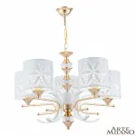 Люстра подвесная Arte Milano Florentia-2097 302097/5 Wh/Gd от ImperiumLoft