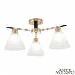 Потолочная люстра Arte Milano Napoli-322119 322119/3 FG+BK