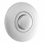 Диммер круглый 500W с рамкой однопостовой Arte Milano SET08-1-48-1 silver от ImperiumLoft