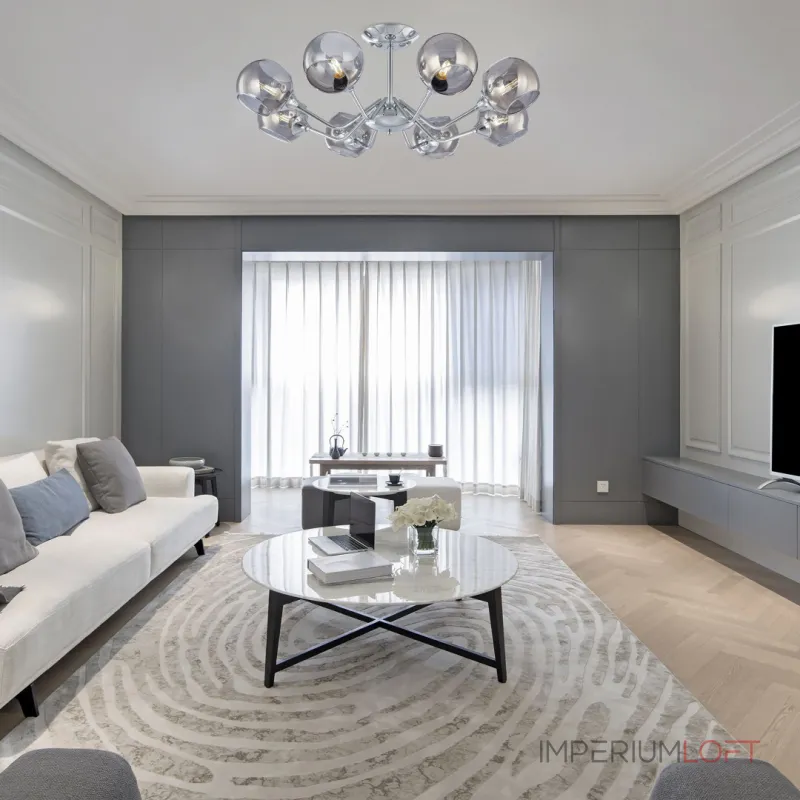 Потолочная люстра Arte Milano Napoli-0334 330334/8 CR Потолочная люстра Arte Milano Napoli-0334 330334/8 CR