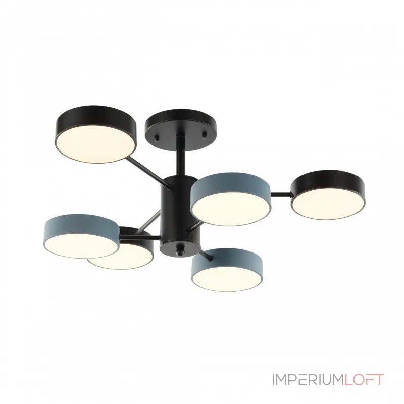 Светильник светодиодный Arte Milano Ferrara 250906/6B Bk/Gr