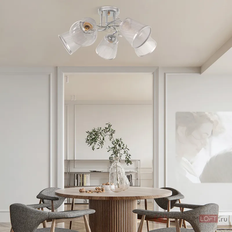 Люстра Arte Milano Napoli-6820 337646/5 CR от ImperiumLoft