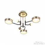Люстра светодиодная Arte Milano Ferrara-73210 273210/6 BK/GD от ImperiumLoft