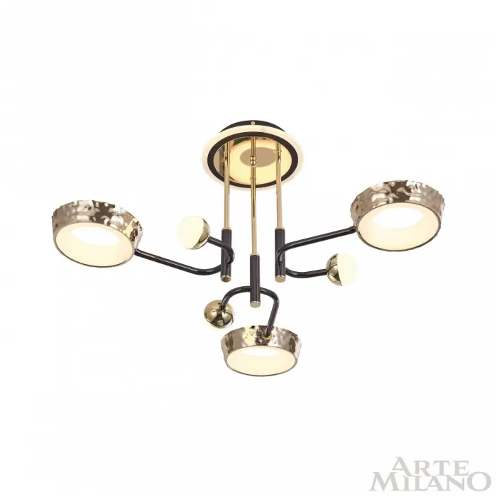 Люстра светодиодная Arte Milano Ferrara-73210 273210/6 BK/GD от ImperiumLoft