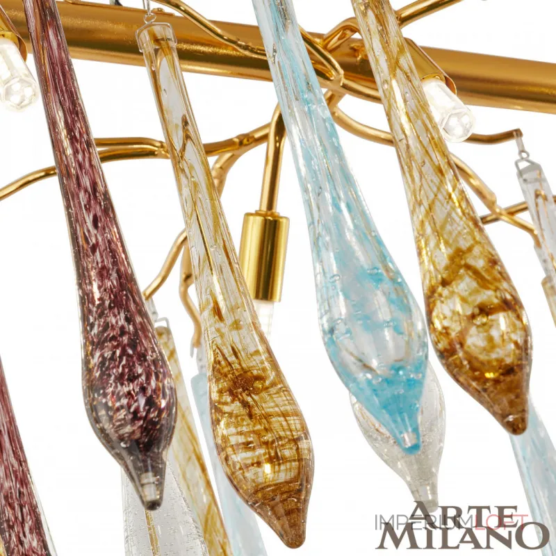 Подвесная люстра Arte Milano AM-500 500.L1200.W500.H350.G9.8 G