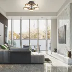 Светильник светодиодный Arte Milano Ferrara-71040 271040/5R BK/GD
