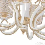 Подвесная люстра Arte Milano Florentia-1237 301237/8 Wh/Gd Подвесная люстра Arte Milano Florentia-1237 301237/8 Wh/Gd