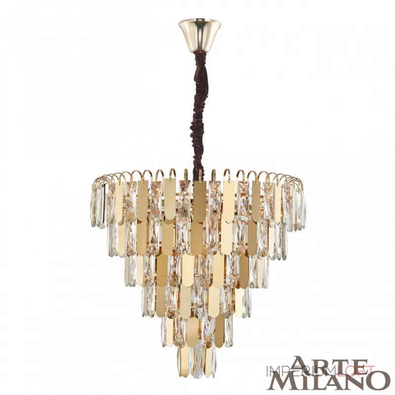 Подвесная люстра Arte Milano AM-99486 25388.D600.H520.E14.11 G Подвесная люстра Arte Milano AM-99486 25388.D600.H520.E14.11 G