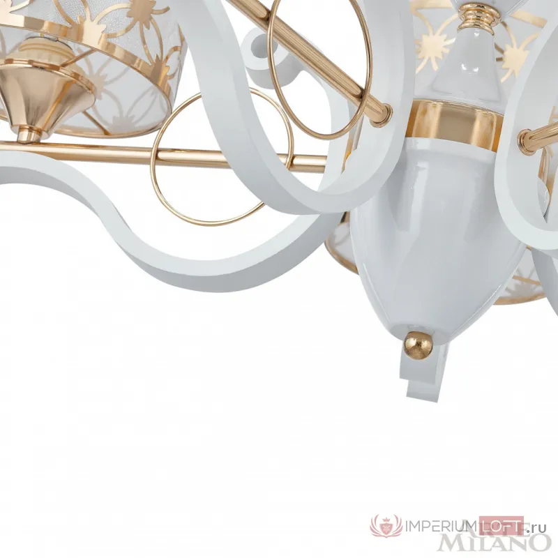 Люстра подвесная Arte Milano Florentia-3097 303097/5 Wh/Gd от ImperiumLoft