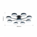 Светильник светодиодный Arte Milano Ferrara 250406/8+1 Gr