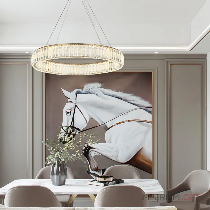 Подвесная люстра Arte Milano AM-9018 2728B.D600.LED G Подвесная люстра Arte Milano AM-9018 2728B.D600.LED G