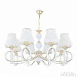 Люстра подвесная Arte Milano Florentia-2387 302387/8 Wh/Gd от ImperiumLoft