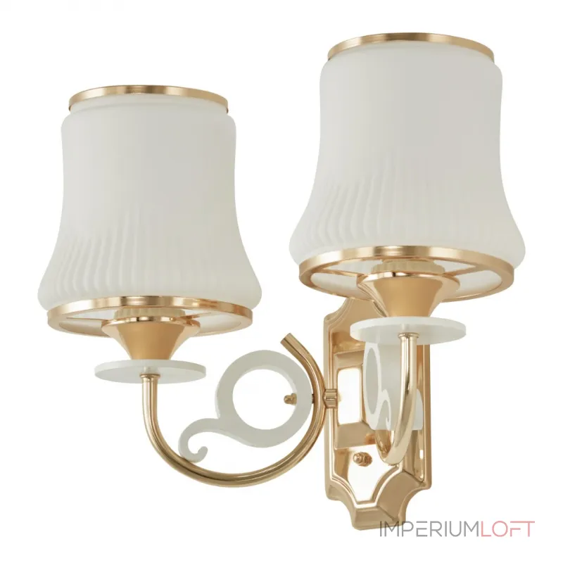 Бра Arte Milano Florentia-1097 301097/2W Wh/Gd