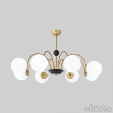 Люстра Arte Milano AM-Napoli 312066/D940/8 BS/BK от ImperiumLoft