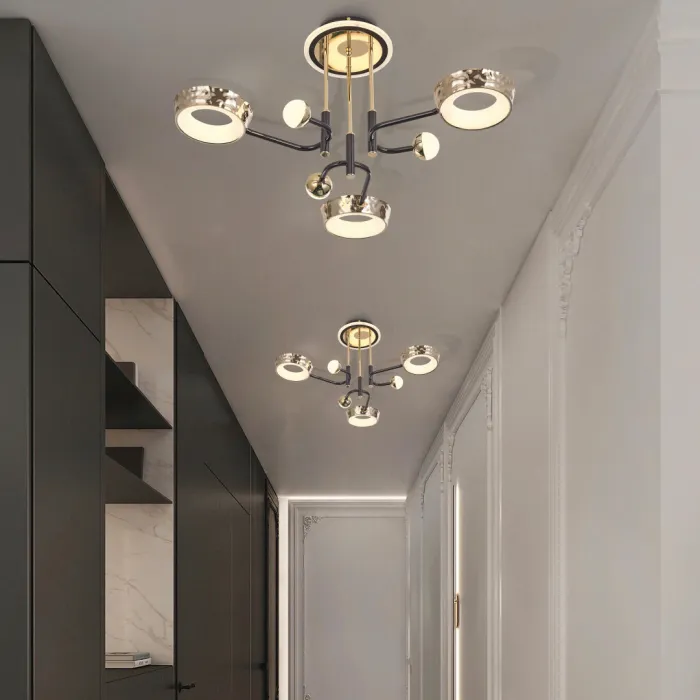 Люстра светодиодная Arte Milano Ferrara-73210 273210/6 BK/GD от ImperiumLoft
