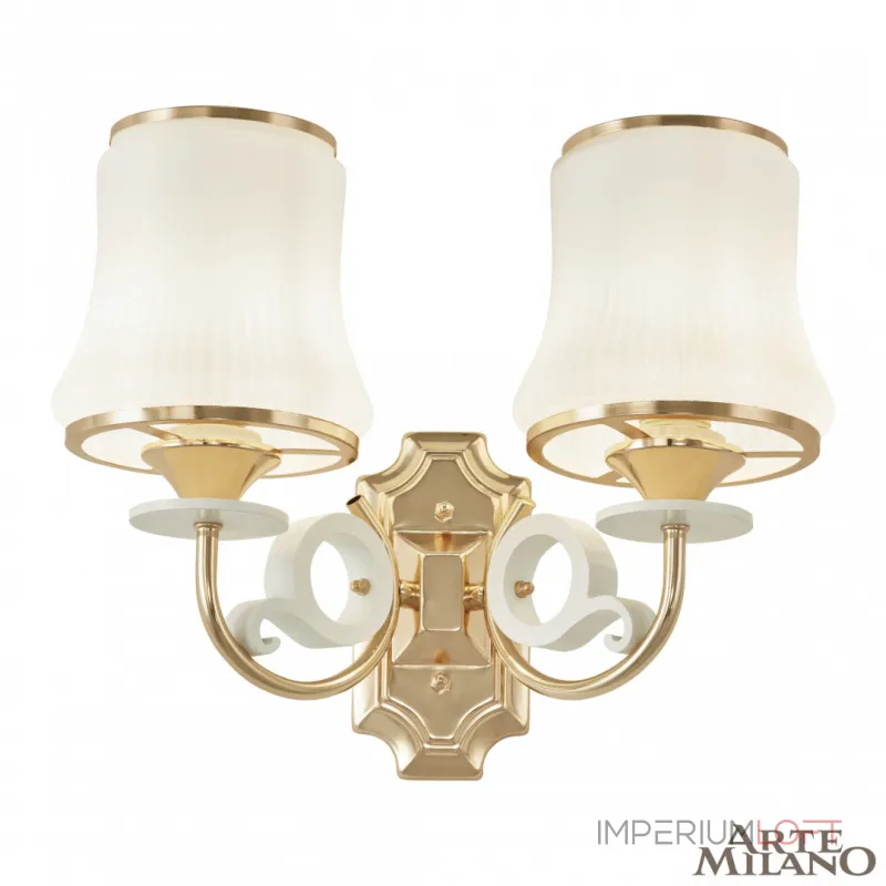 Бра Arte Milano Florentia-1097 301097/2W Wh/Gd
