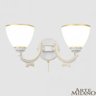Бра Arte Milano AM342837 342837/2W WT+G