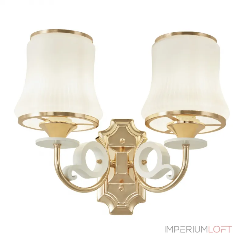 Бра Arte Milano Florentia-1097 301097/2W Wh/Gd
