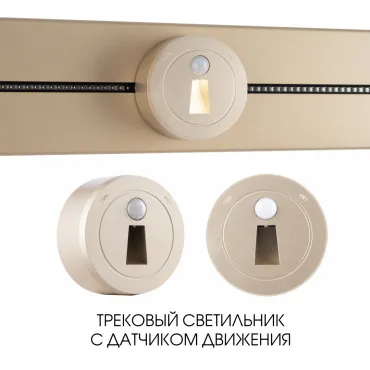 Трековый светильник с датчиком движения Arte Milano Am-track-sockets-39 397953TLS/LWS Gold