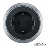 Трековая розетка, 16A 250V 380066TS LED/ES Grey от ImperiumLoft