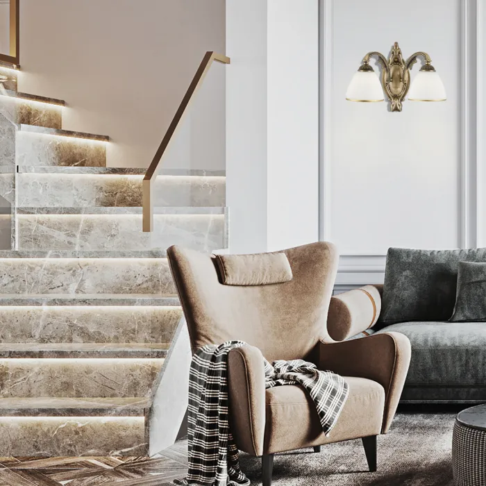 Бра Arte Milano AM340837 340837/2W AB от ImperiumLoft