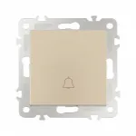 Кнопка дверного звонка, 10A 250V 206.36-1.shampan от ImperiumLoft
