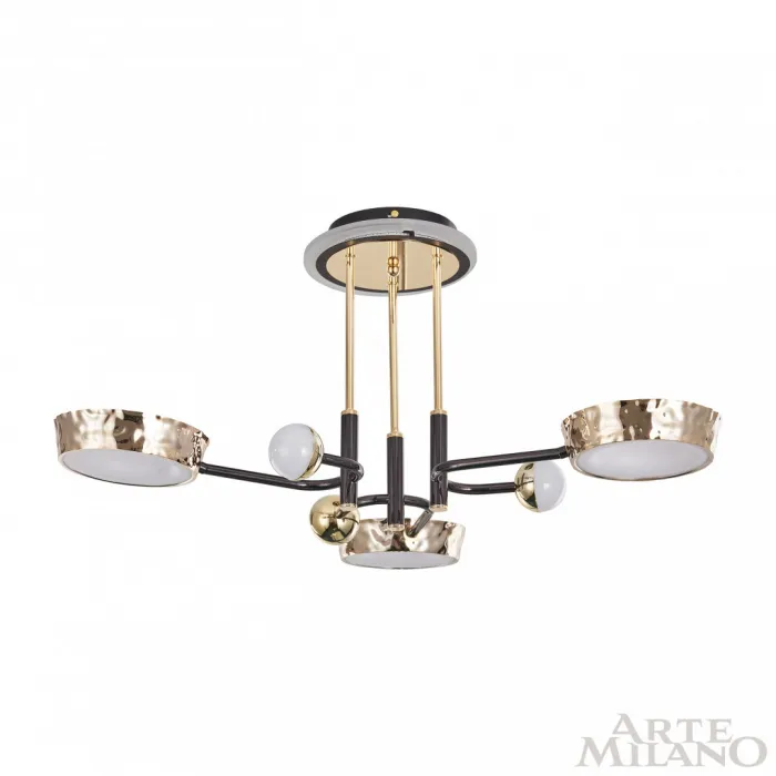 Люстра светодиодная Arte Milano Ferrara-73210 273210/6 BK/GD от ImperiumLoft