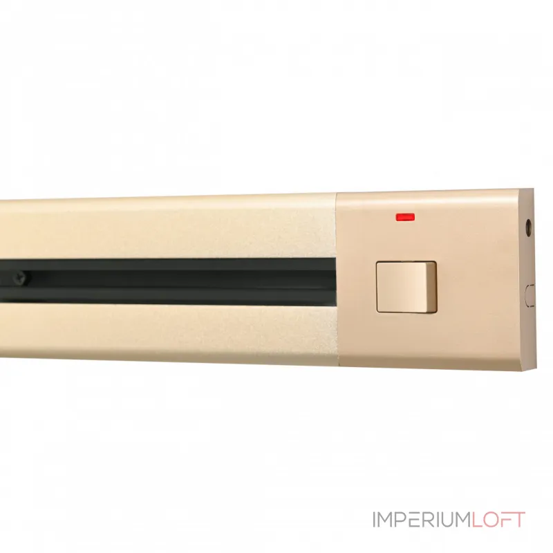 Накладной шинопровод с выключателем, 25A 250V 385201TOB/100 Gold от ImperiumLoft Накладной шинопровод с выключателем, 25A 250V 385201TOB/100 Gold от ImperiumLoft