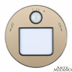 Трековый светильник с датчиком движения Arte Milano Am-track-sockets 380011TLS/LWS Gold