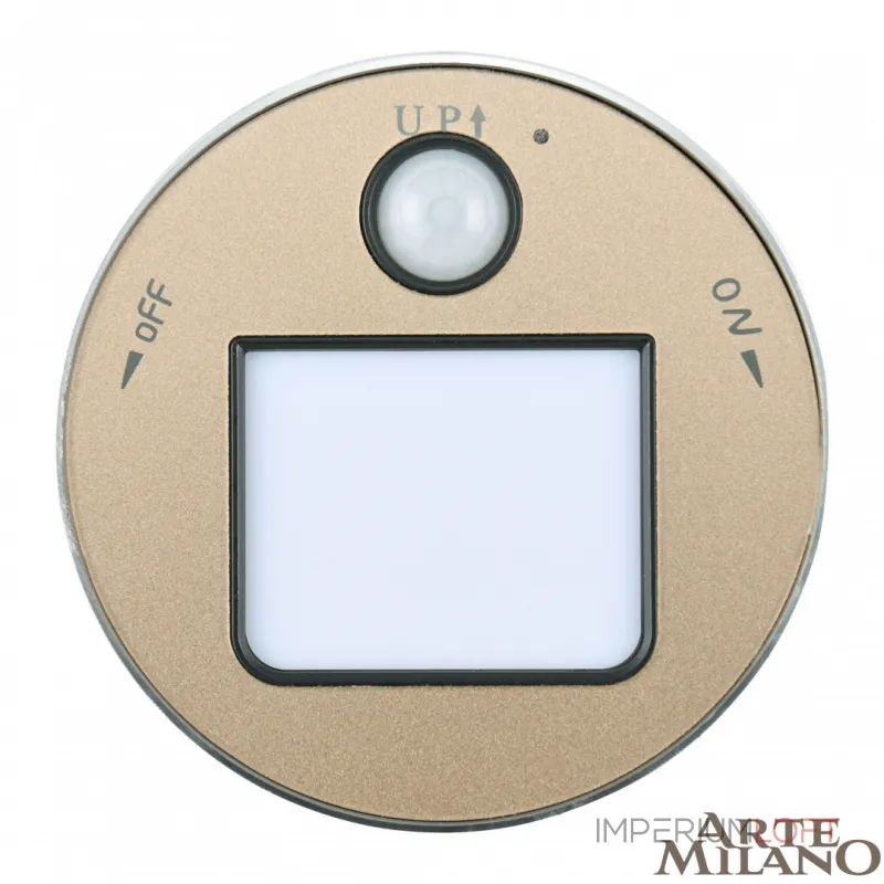 Трековый светильник с датчиком движения Arte Milano Am-track-sockets 380011TLS/LWS Gold