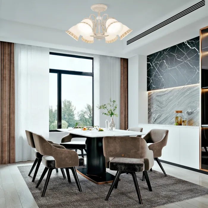 Люстра Arte Milano AM340800 340800/6 WT+G от ImperiumLoft