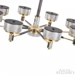 Подвесная люстра Arte Milano Neapolis-76210 276210/8 BK/GD
