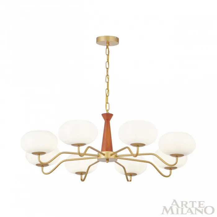 Люстра подвесная Arte Milano AM-Napoli 310166/D900/8 BS/WD от ImperiumLoft