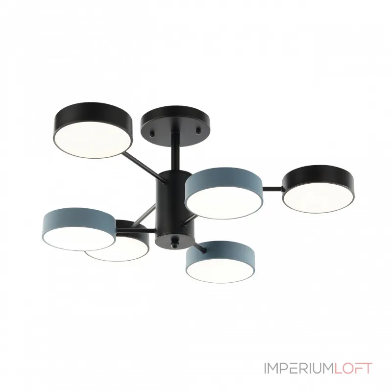 Светильник светодиодный Arte Milano Ferrara 250906/6B Bk/Gr