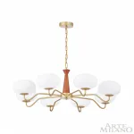 Люстра подвесная Arte Milano AM-Napoli 310166/D900/8 BS/WD от ImperiumLoft