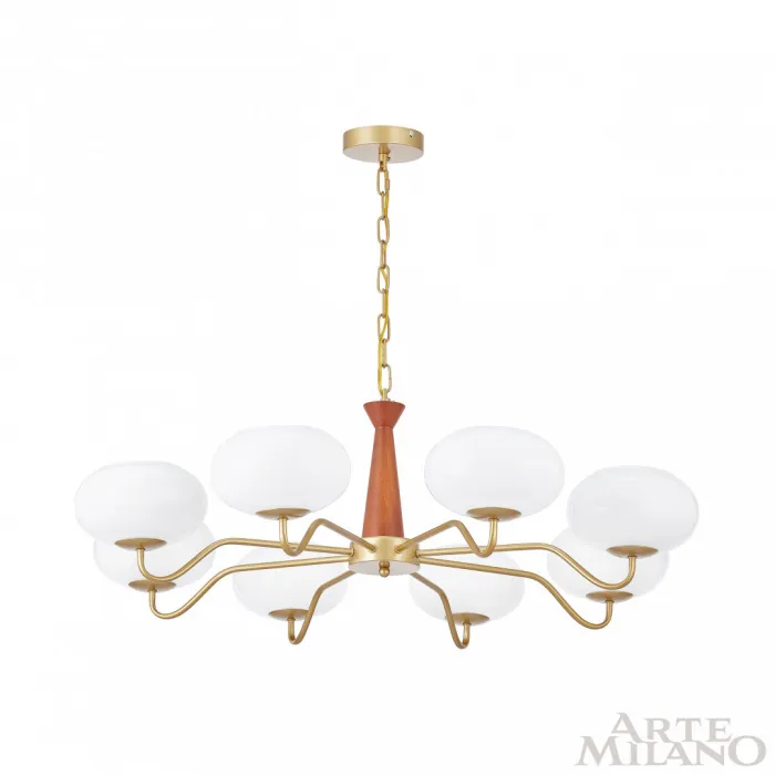 Люстра подвесная Arte Milano AM-Napoli 310166/D900/8 BS/WD от ImperiumLoft