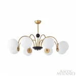 Люстра Arte Milano AM-Napoli 312066/D940/8 BS/BK от ImperiumLoft