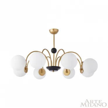 Люстра Arte Milano AM-Napoli 312066/D940/8 BS/BK от ImperiumLoft